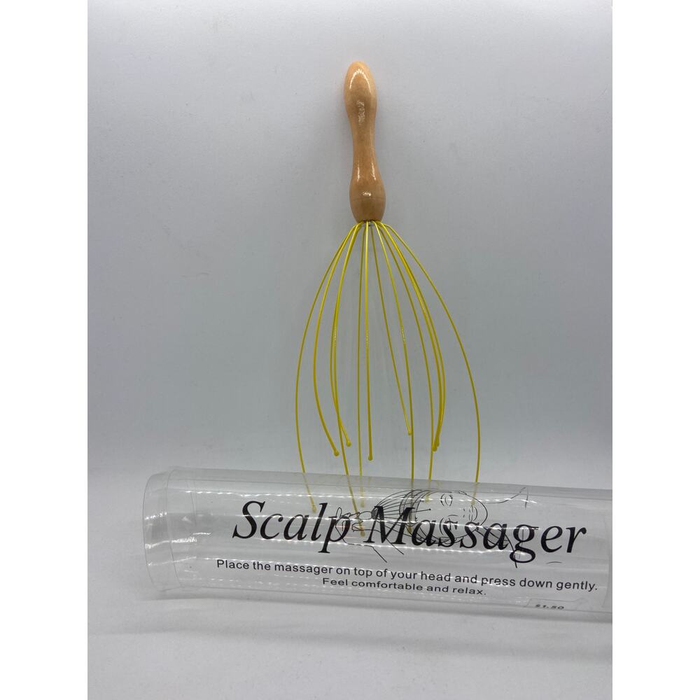 Scalp Massager Yellow
